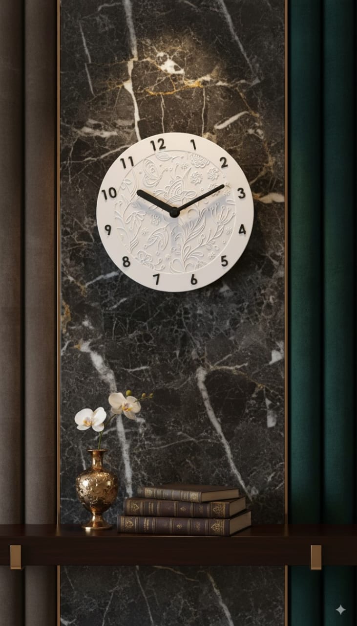 Designed Clock for your Home, Gives premium Look.