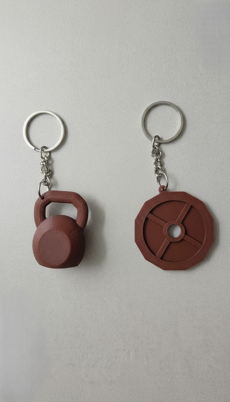 Limited Stock! (Setof 4) A unique keychains for all Gym/Fitness Lovers